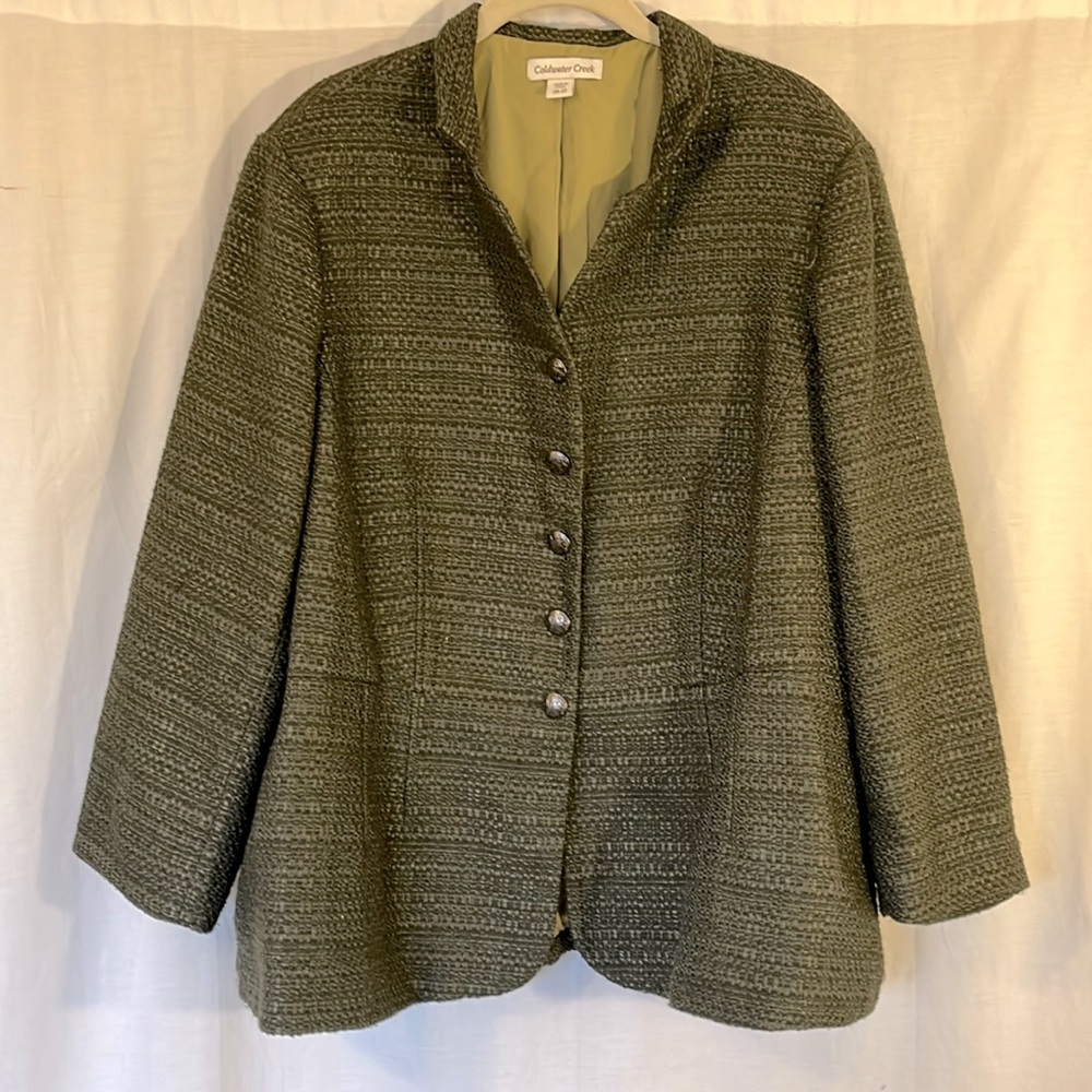 Coldwater Creek tweed blazer - Size 20-22